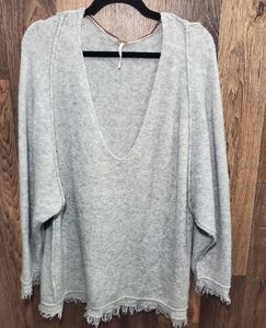 Grey Free People sweater